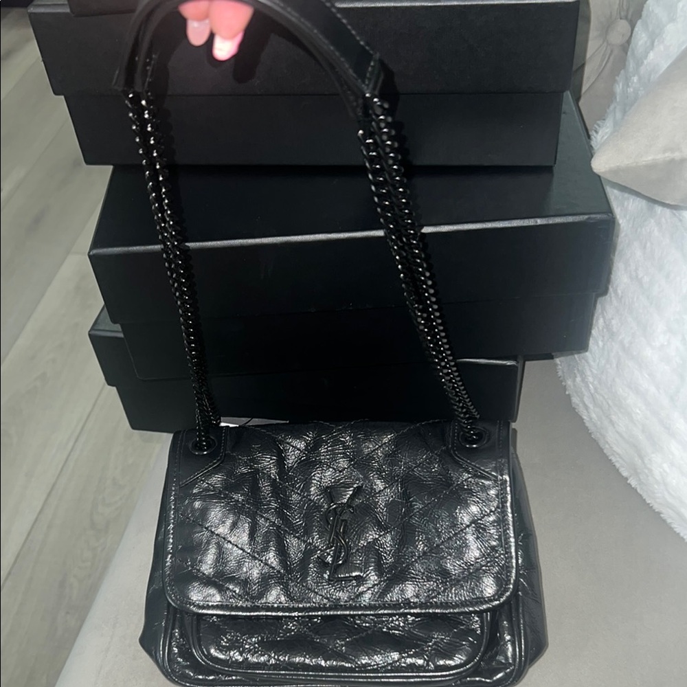 Saint Laurent NIKI BABY IN VINTAGE LEATHER
